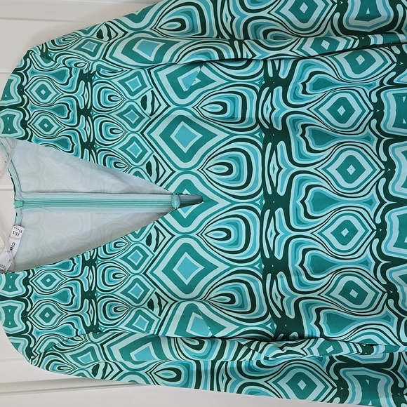 MANGO MNG  printed retro dress Size 8 Medium NEW - Picture 7 of 12